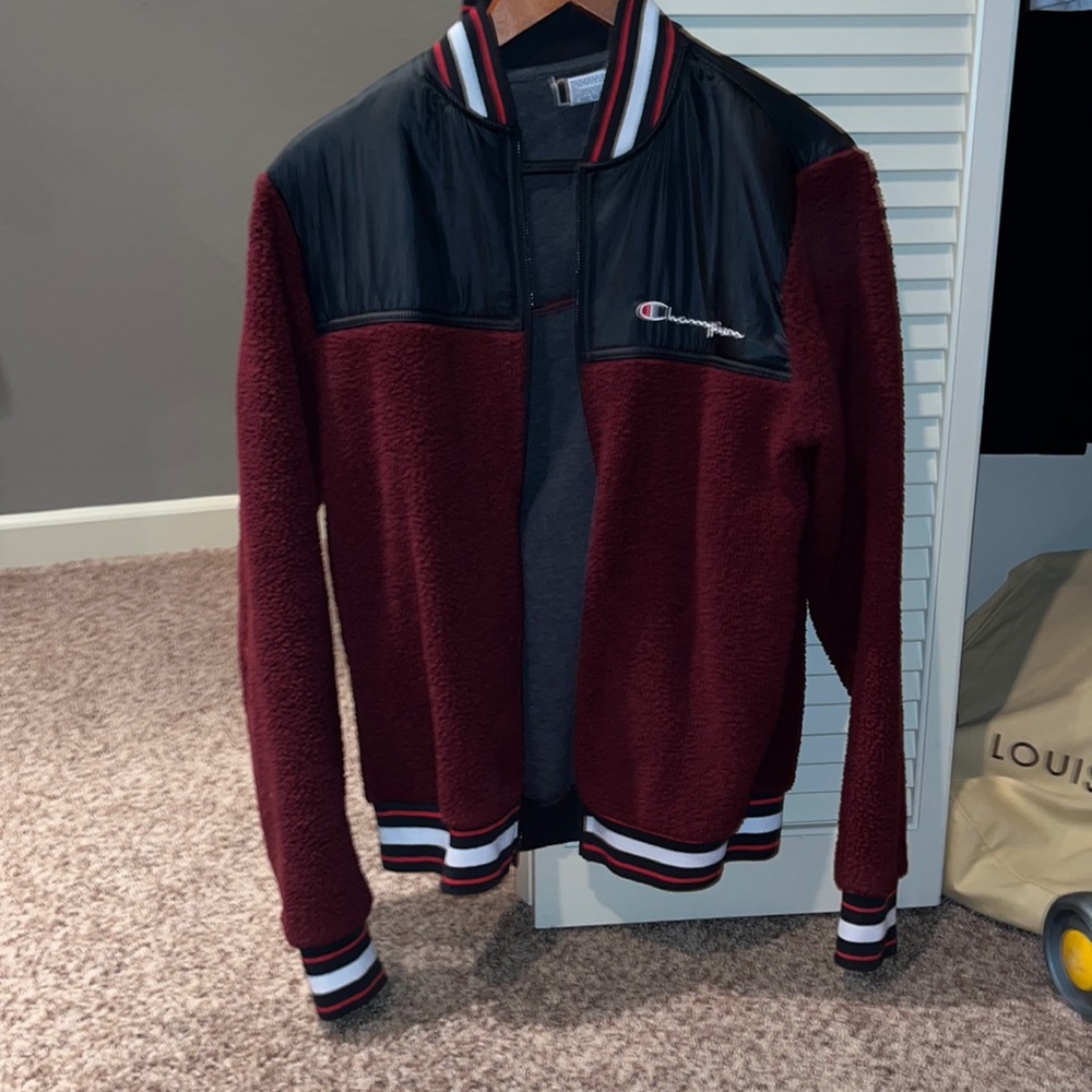 Champion fuzzy jacket